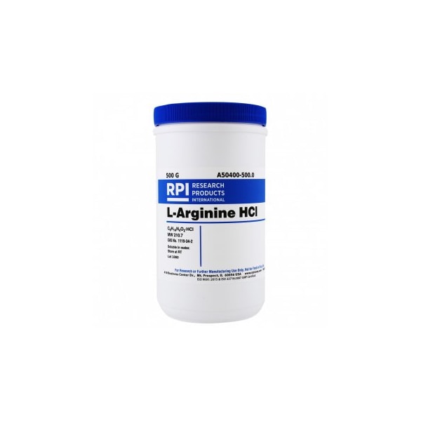 Rpi L-Arginine HCl, 500 G A50400-500.0 - main
